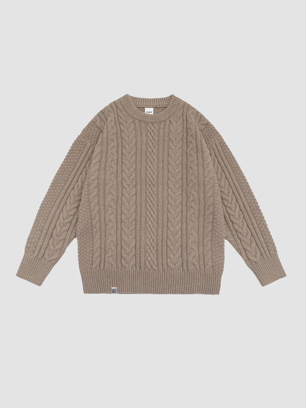 WLS Round Neck Knitted Sweater