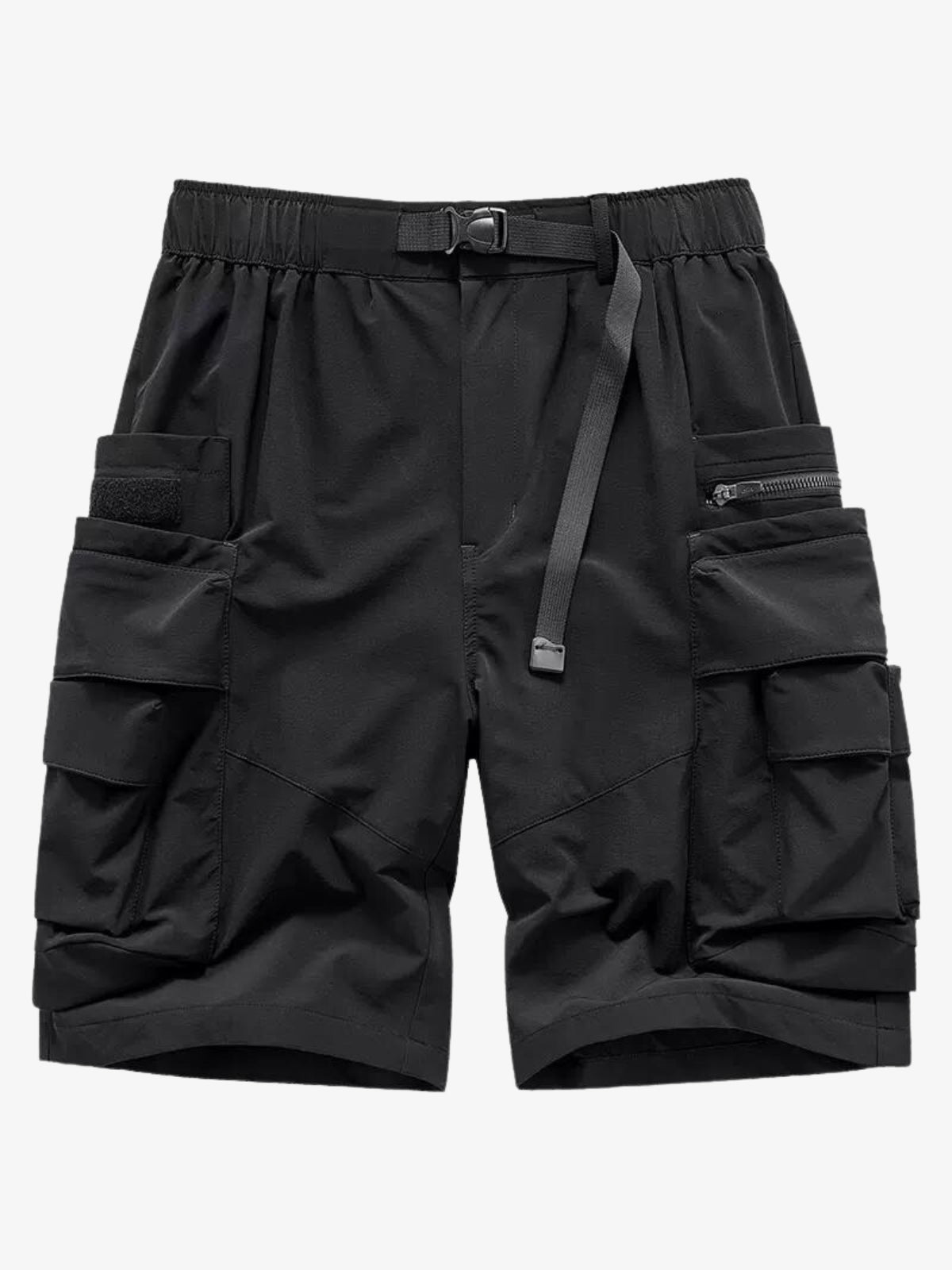 FlexFit Elastic Multi-Pocket Shorts