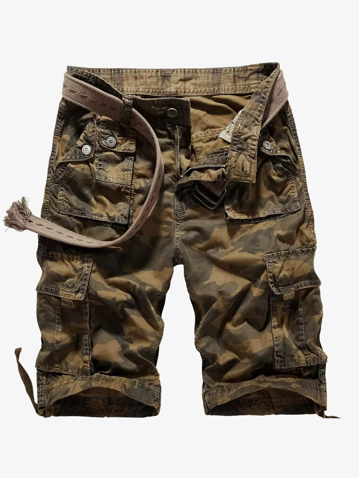 Camouflage Style Loose Cotton Pants