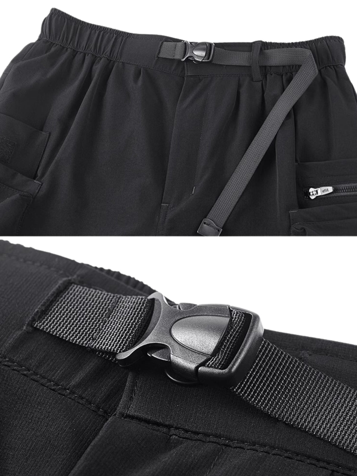 FlexFit Elastic Multi-Pocket Shorts