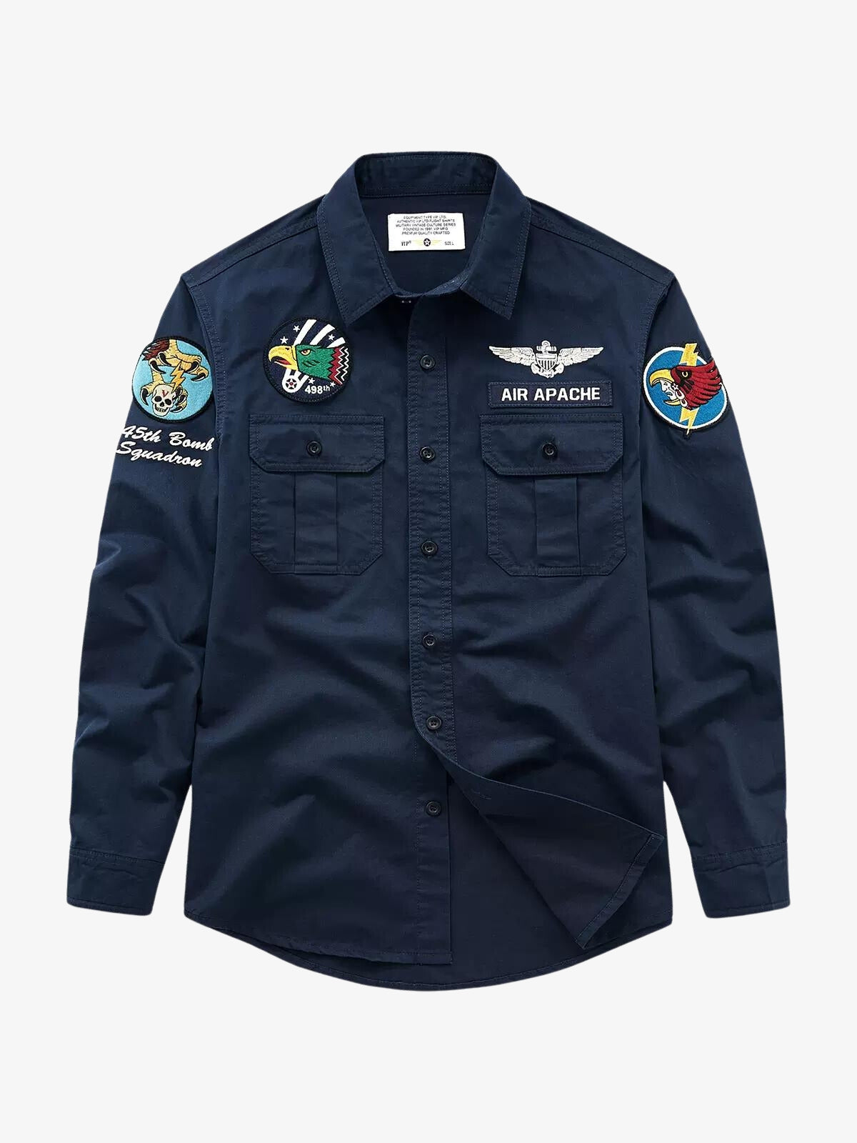Tactical Embroidered Retro Jacket