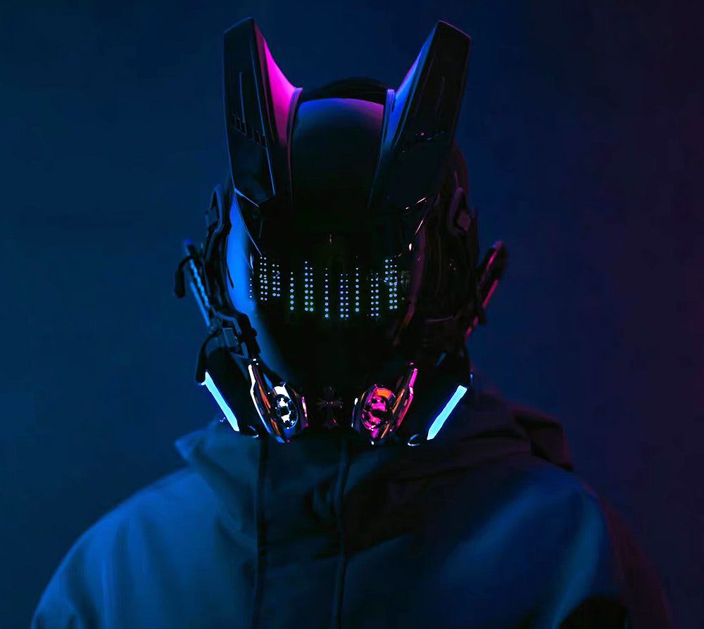 Custom Rhythm Cyberpunk Led Mask
