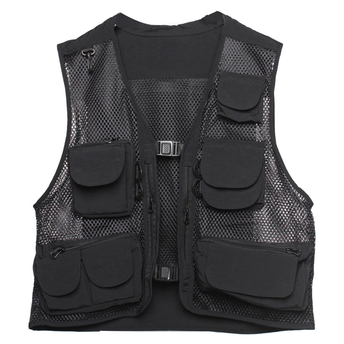 TO Ninja Combat Multi-pocket Mesh Vest Jacket