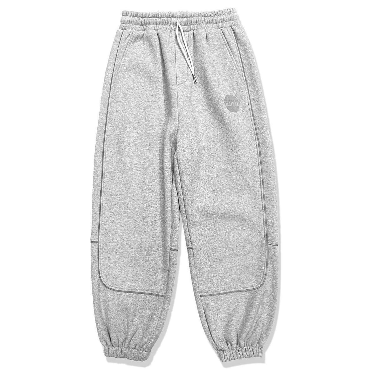 TO Solid Color Reflective Sweatpants