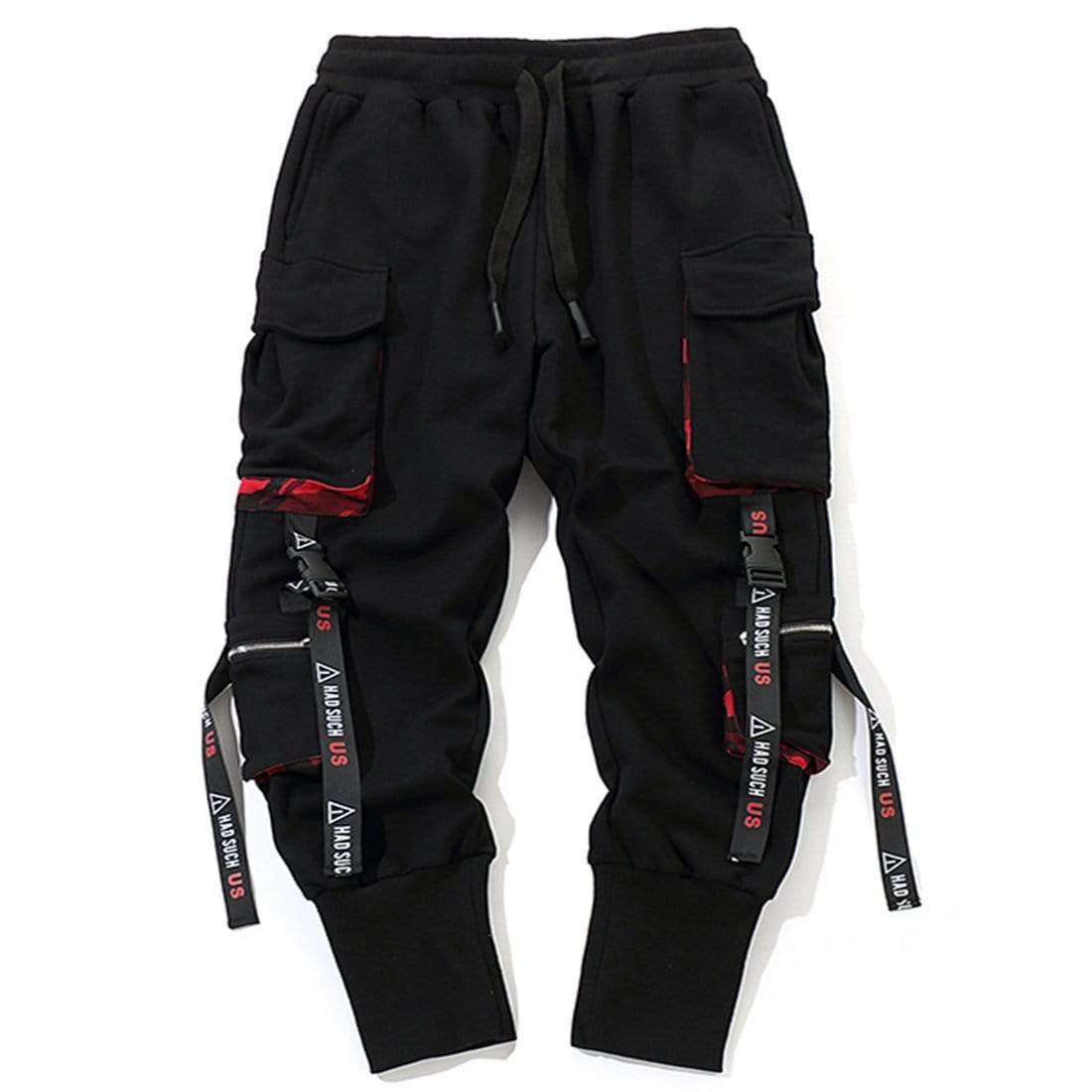 TO Double Colors Zippers Pockets Techwear Cargo Pants