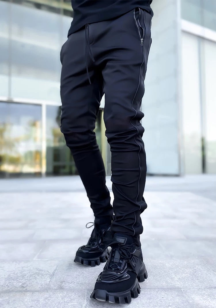 TO Slim Fit Reflective Lines Joggers