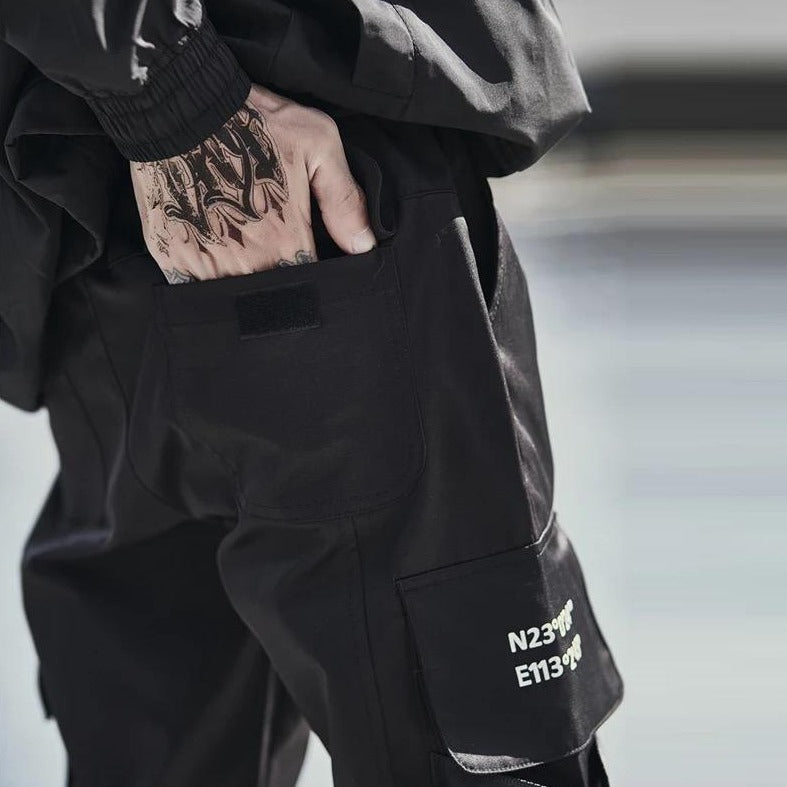 TO Streetwear Ankle-Length Cargo Joggers Pants