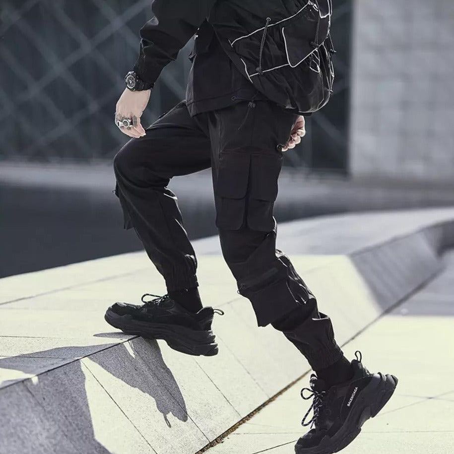 TO Streetwear Ankle-Length Cargo Joggers Pants