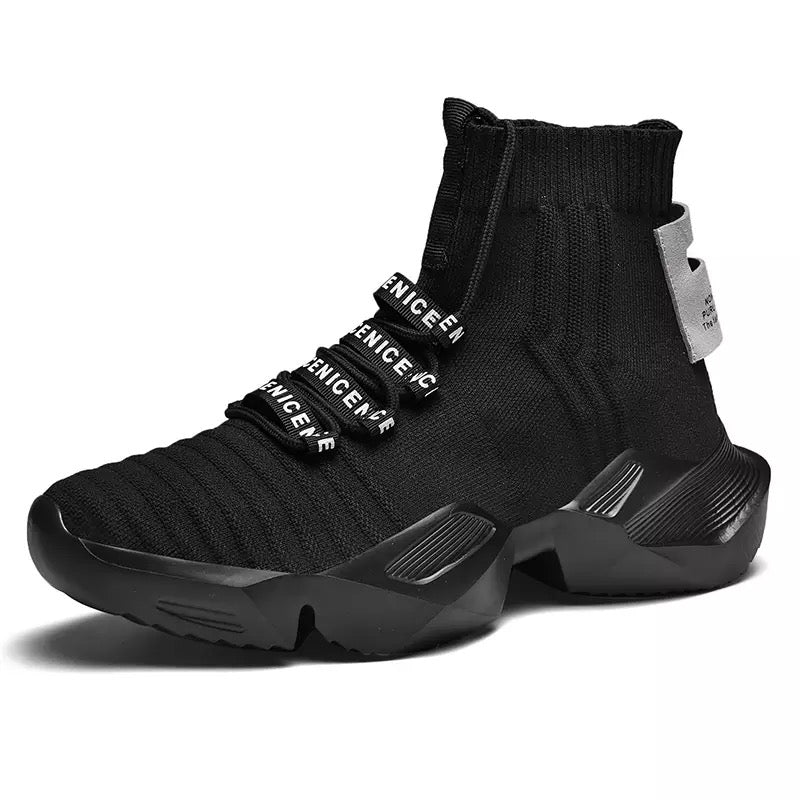 TO Techwear High Platform Sock Sneakers