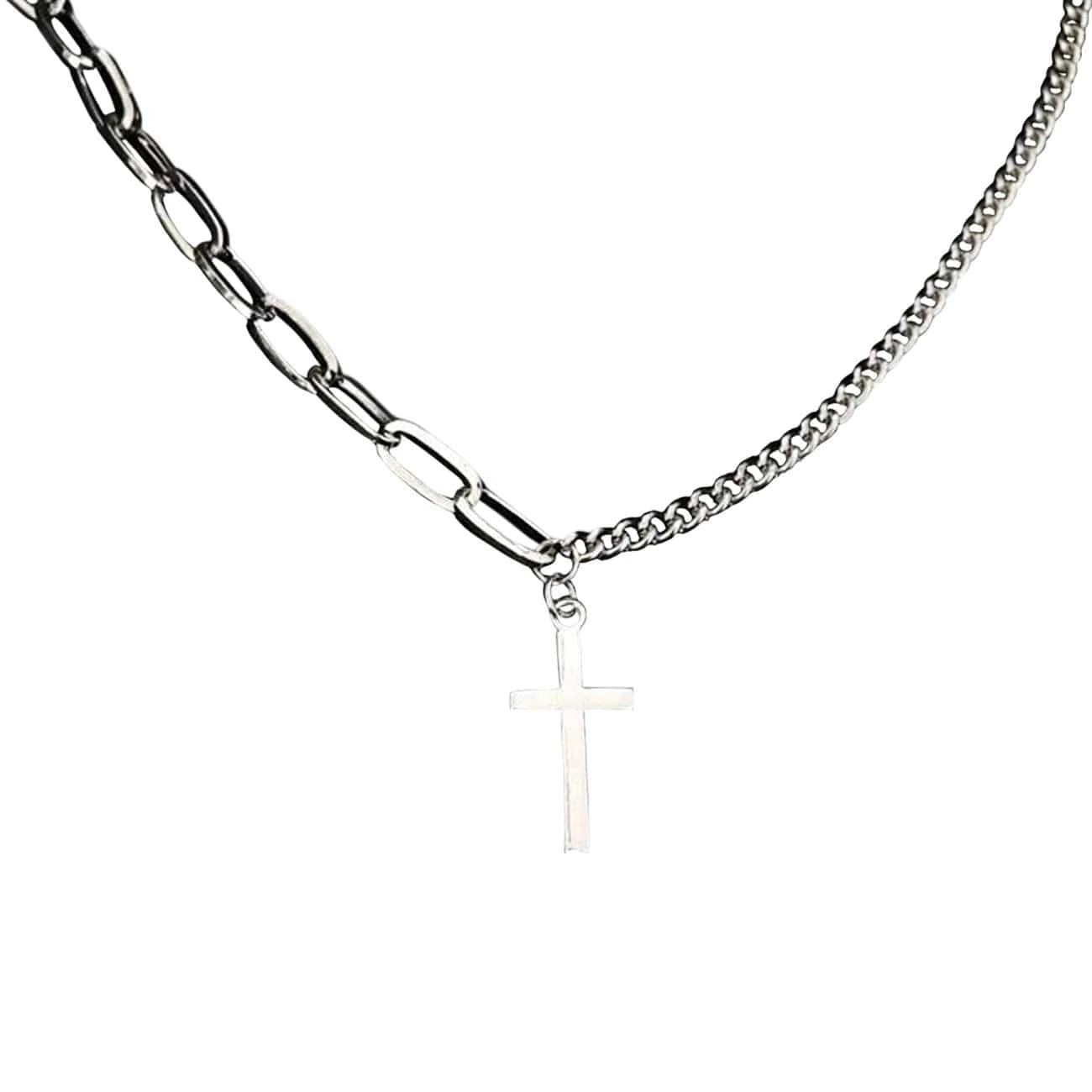 TO Cross Assorted Chain Necklace