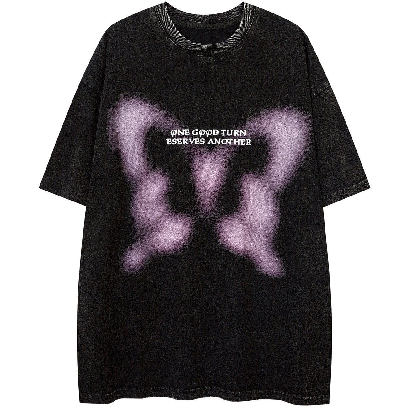TO Unreal Butterfly Washed Graphic Tee