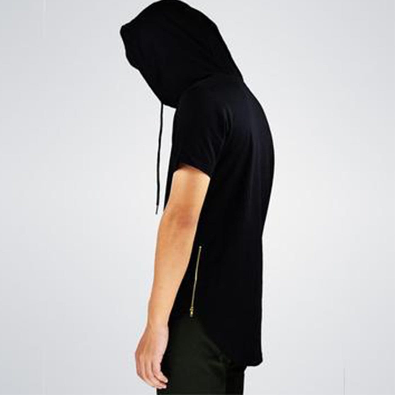 TO Function Side Zipper Hooded Tee