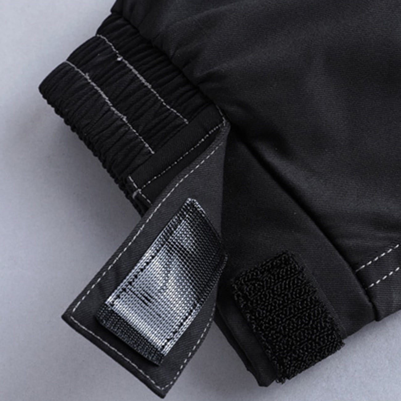 TO Techwear Bright Line Velcro Thick Fleece Cargo Pants