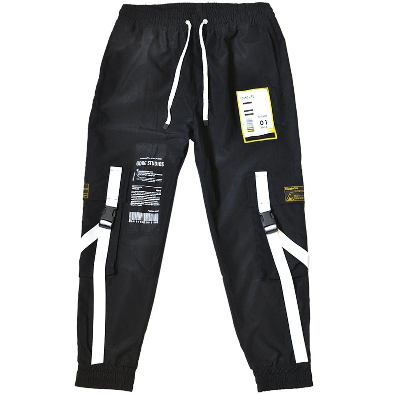 TO Label Barcode Print Cargo Pants