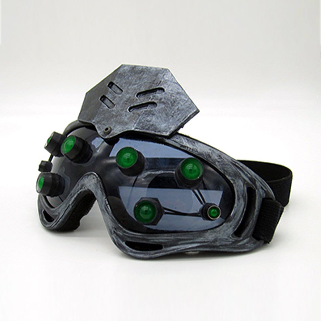 TO Cyberpunk Mechanical Sci-fi Steam Glow Mask