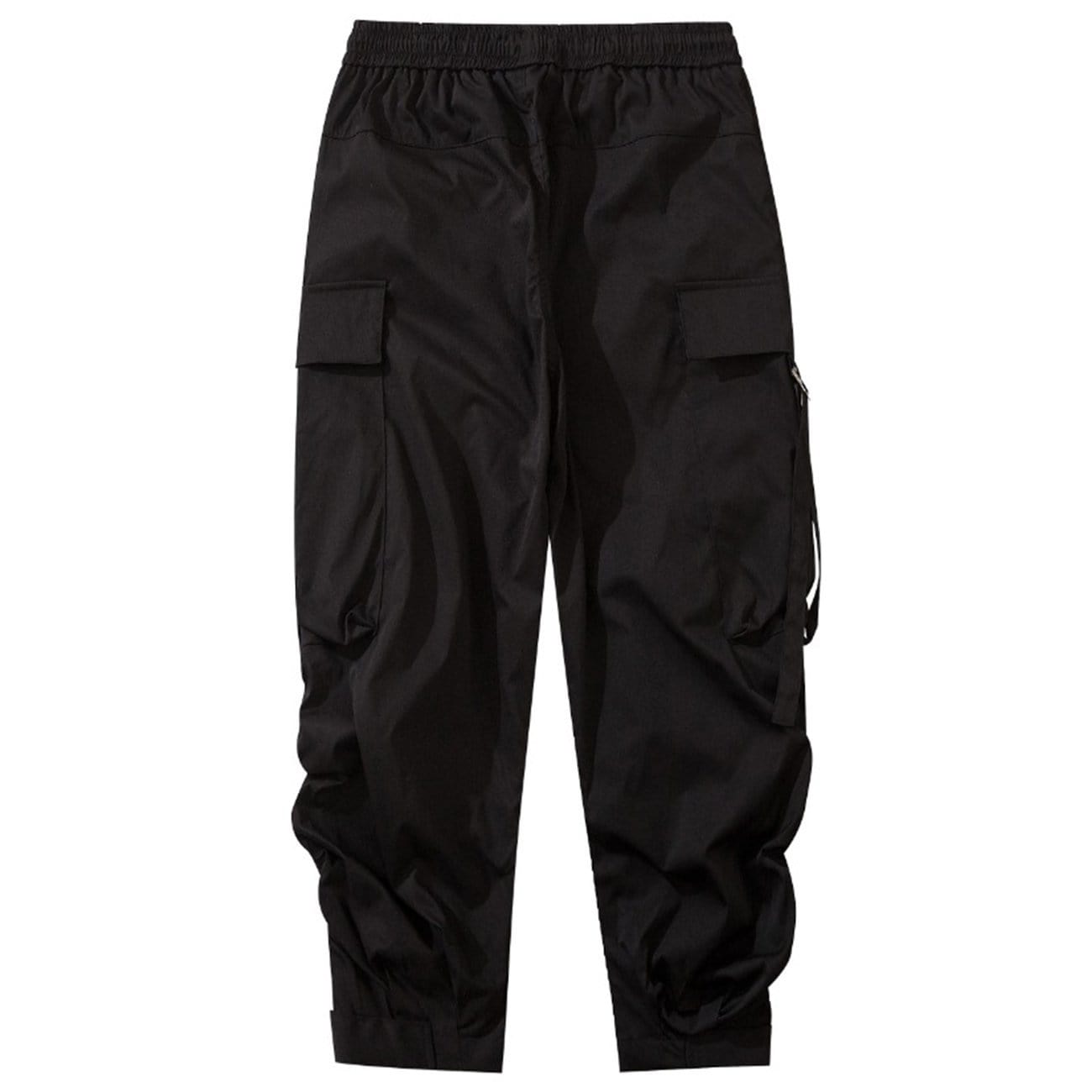 TO Ribbon Fold Buckle Cargo Pants