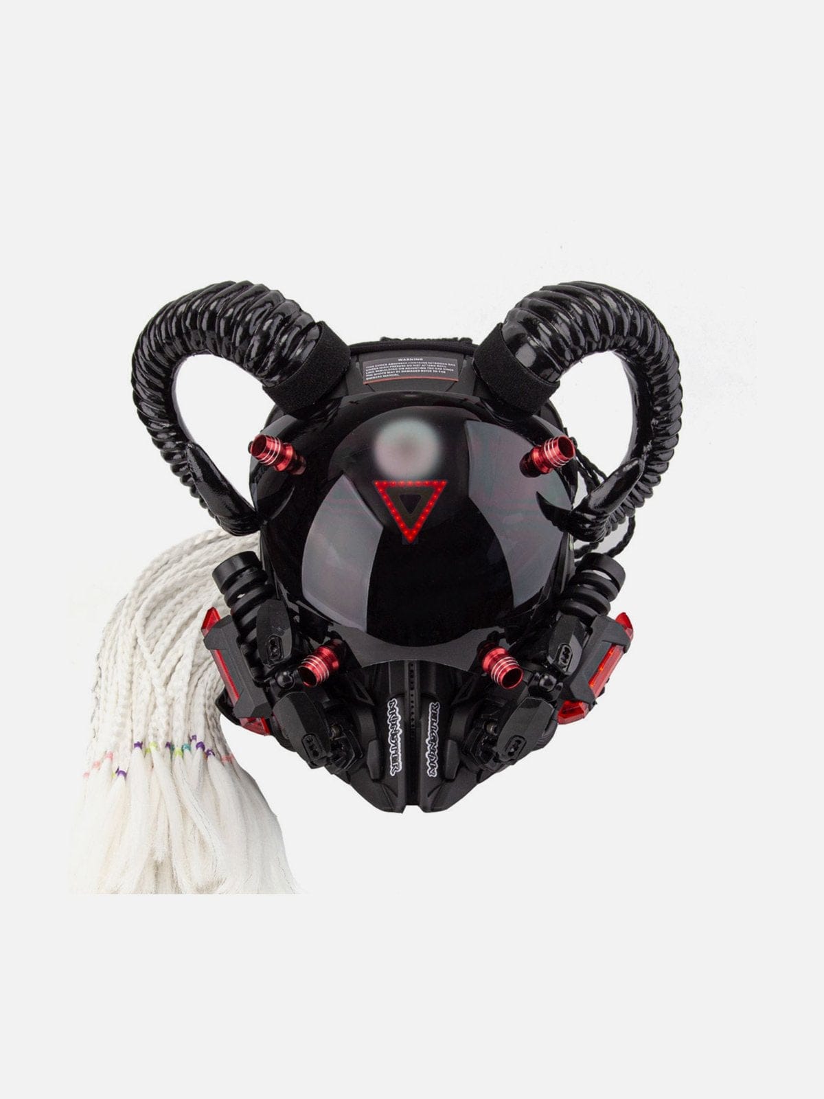 Horn Dreadlocks Mask