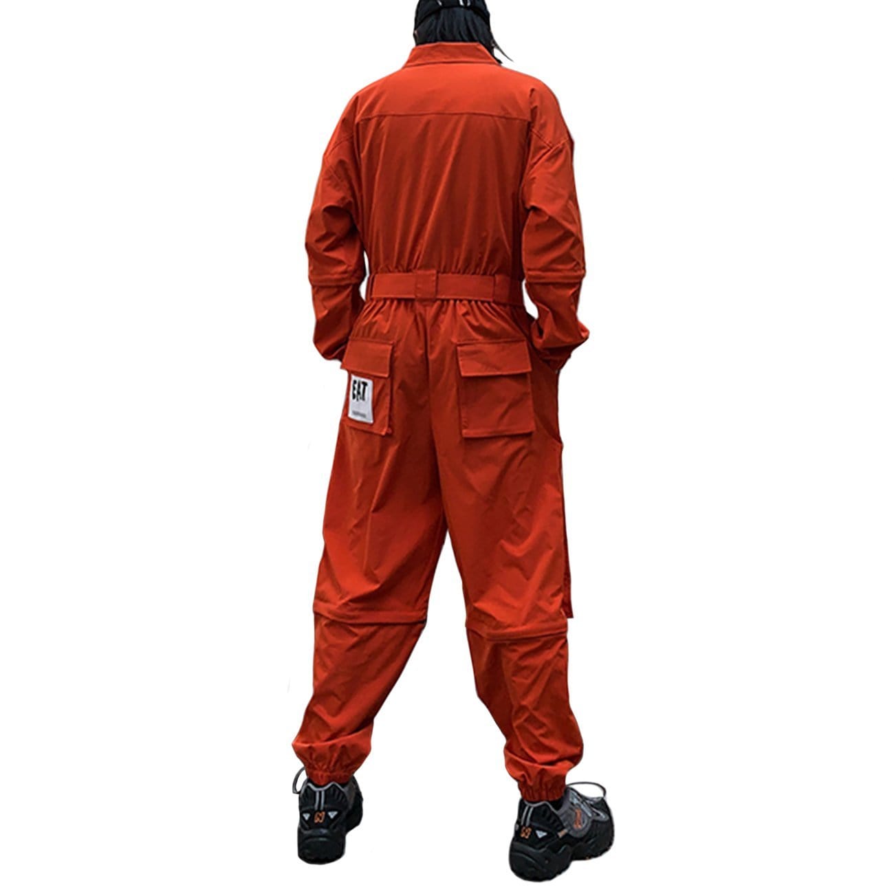 TO Function Removable Label Cargo Jumpsuit